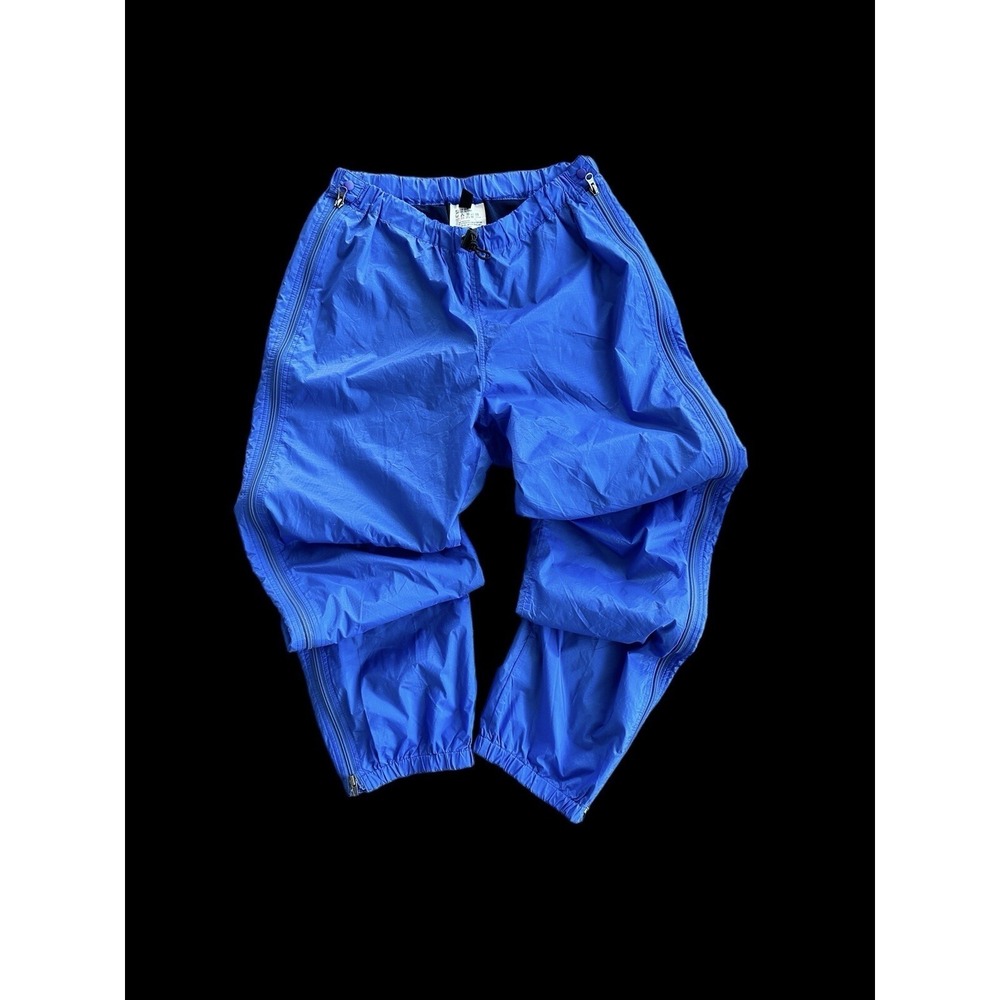 Patagonia Tear Away Zip Pants Large Electric Blue